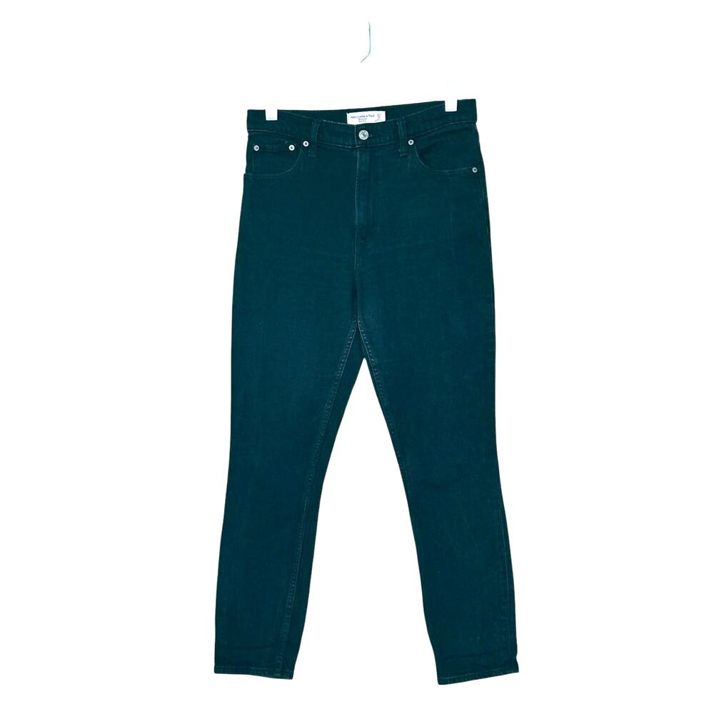 Abercrombie & Fitch black the skinny high rise jeans size 27 - 4